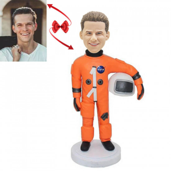 Astronaut Custom Bobblehead - Handcrafted Personalized Collectible