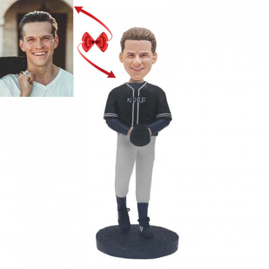 Personalized Baseball Catcher Bobblehead - Unique Gift for Baseball Fans