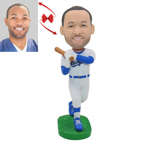 Personalized Baseball Bobblehead for Dad - Unique Father's Day Gift
