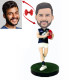 Personalized Custom Bobblehead - Carlton Football - Unique Gift for AFL Fans