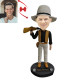 Personalized Cowboy Custom Bobblehead - Unique Gift for Western Enthusiasts