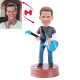 Personalized Electric Guitar Player Bobblehead - Unique Gift for Music Lovers