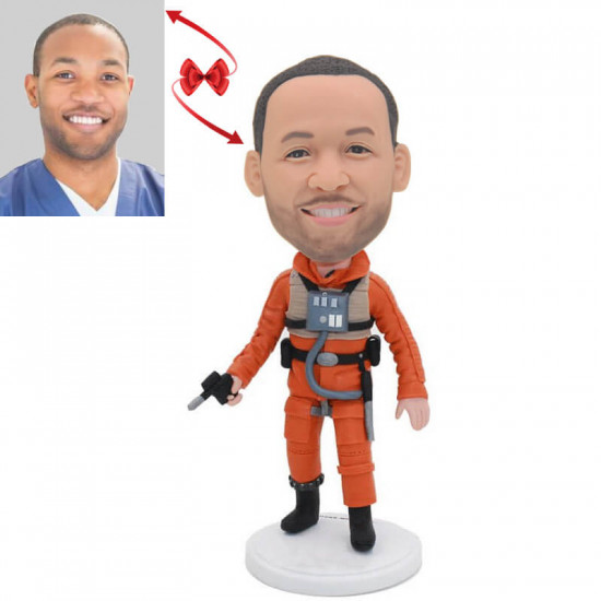Personalized Electrician Bobblehead - Unique Gift for Electricians and Electrical Professionals