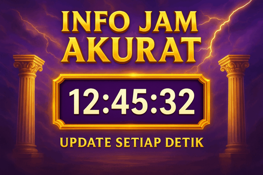Info Jam Akurat : Gates of Olympus Super Scatter