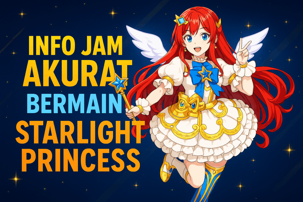 Info Jam Akurat : Bermain Starlight Princess