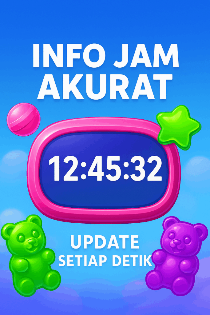 Info Jam Akurat : Sugar Rush